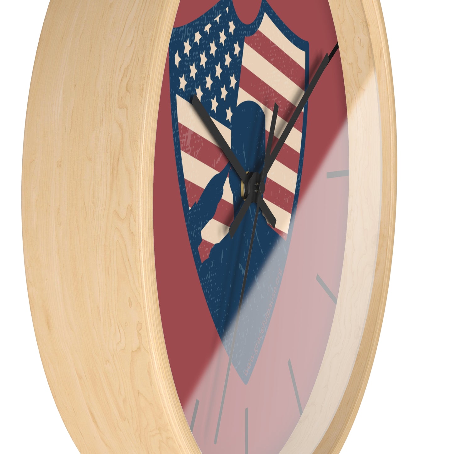 Saluting Soldier - Wall Clock