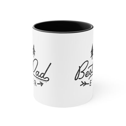 Best dad ever - Accent Mug