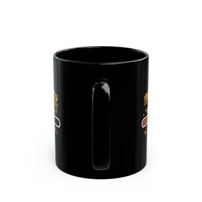 Dad joke loading, please wait - Black Mug