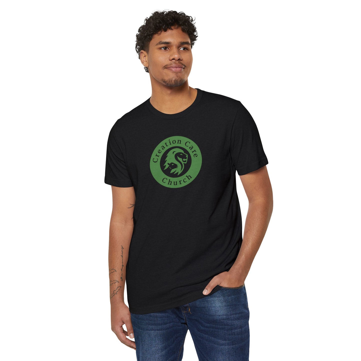 Creation Care Church - Green Seal - Unisex Recycled Organic T-Shirt