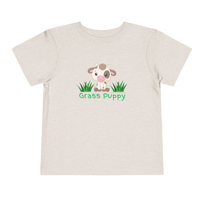 Grass Puppy - Toddler Short Sleeve Tee