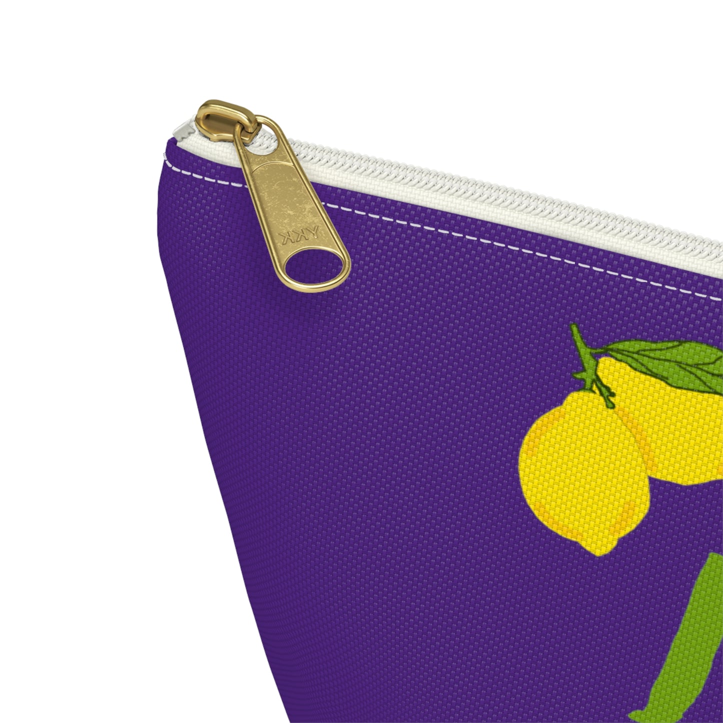 When life gives you lemons - Accessory Pouch w T-bottom