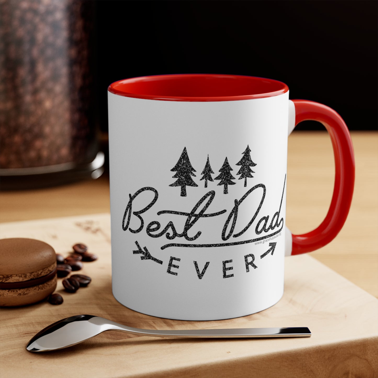 Best dad ever - Accent Mug