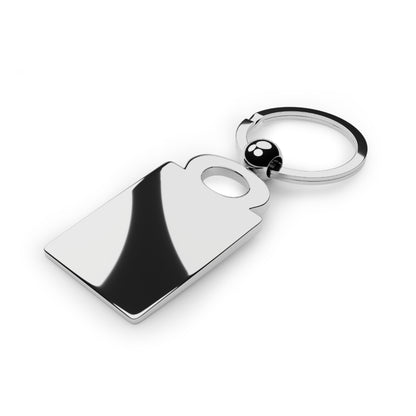 Graceful Pause Logo - Rectangle Photo Keyring