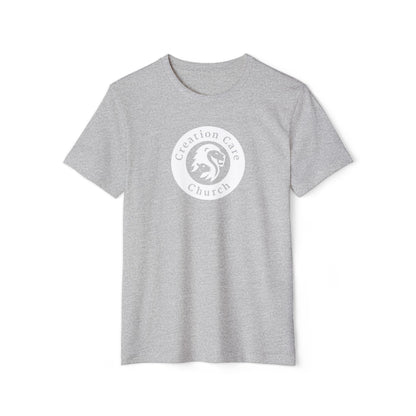 Creation Care Church - White Seal - Unisex Recycled Organic T-Shirt