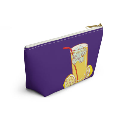 When life gives you lemons - Accessory Pouch w T-bottom