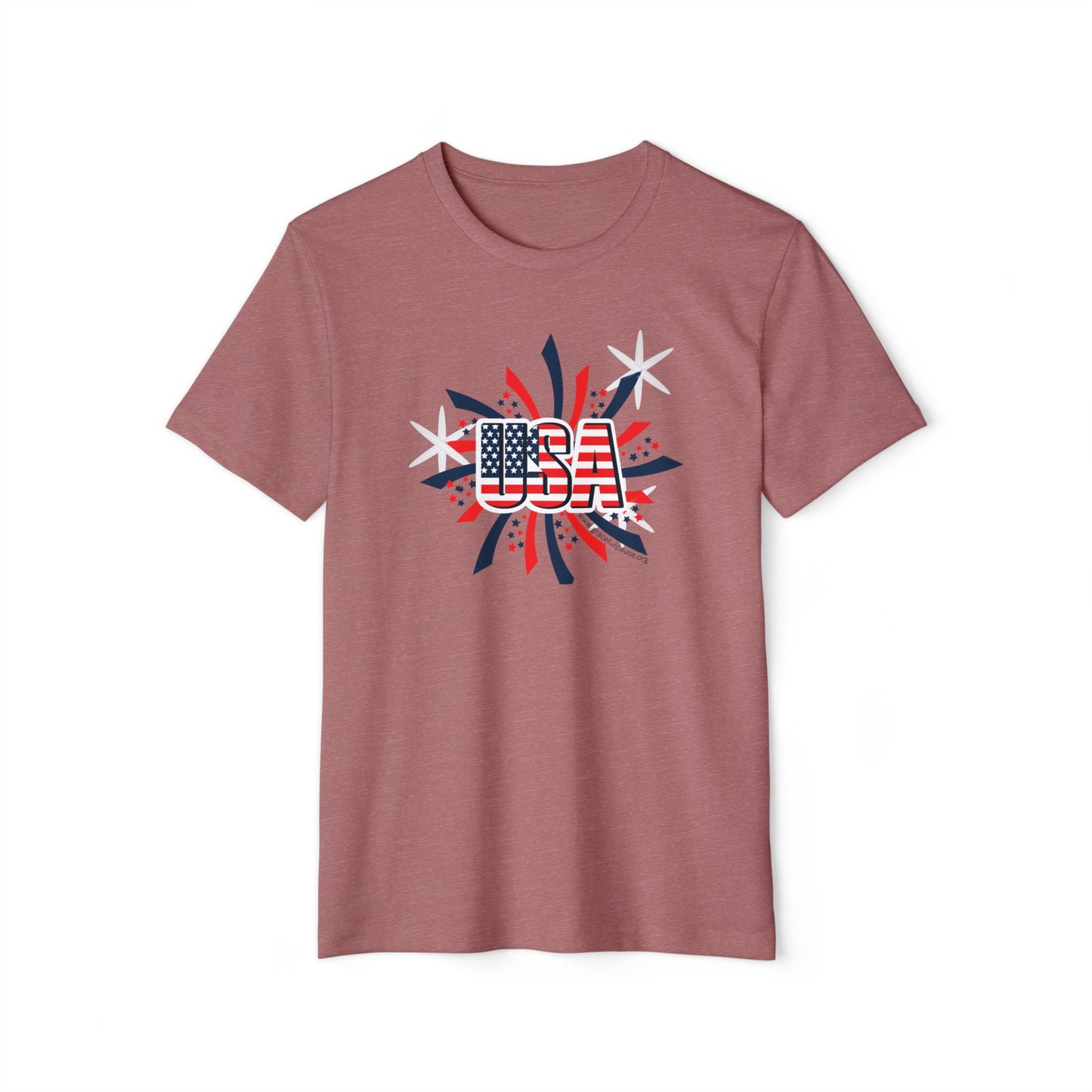 USA - Unisex Recycled Organic T-Shirt