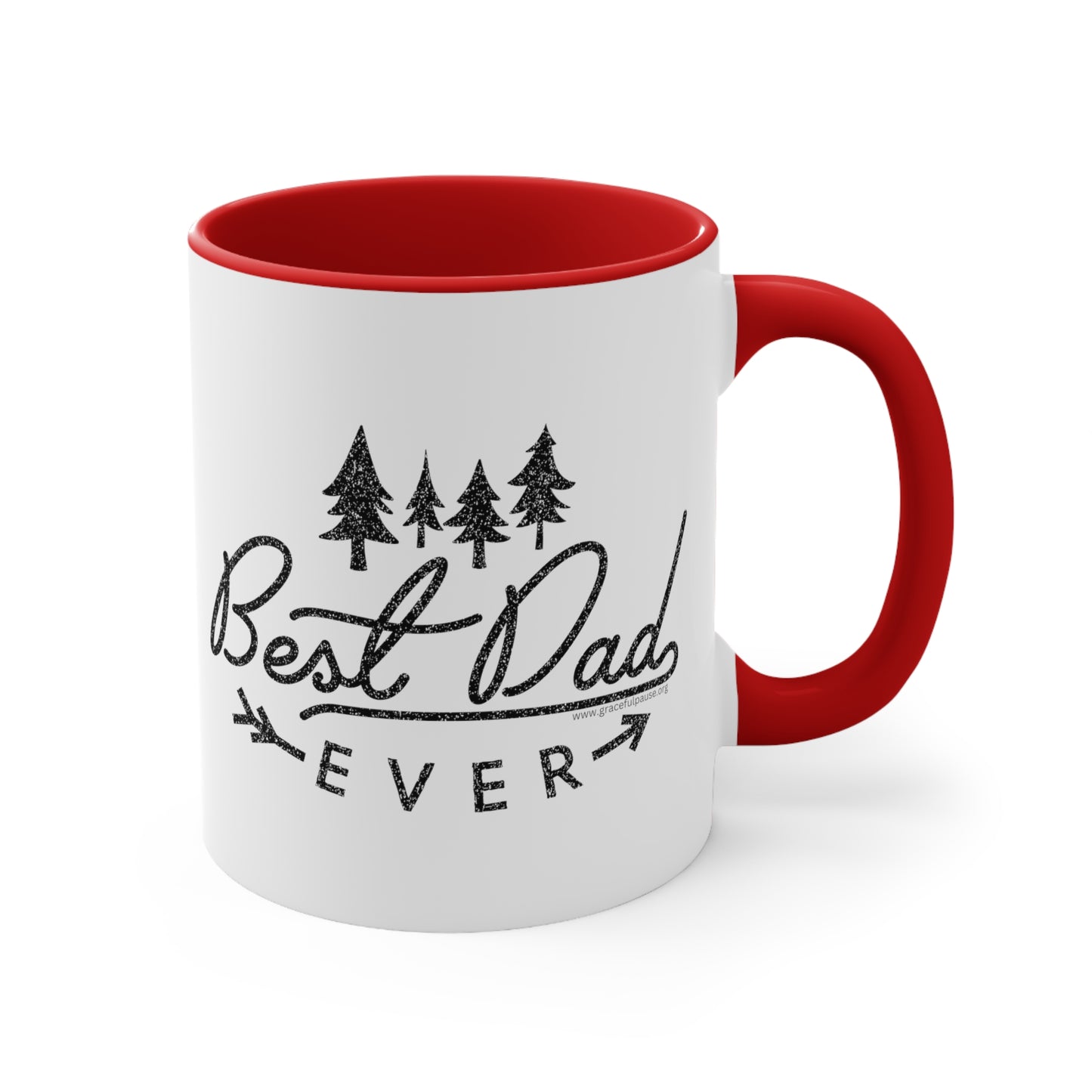 Best dad ever - Accent Mug