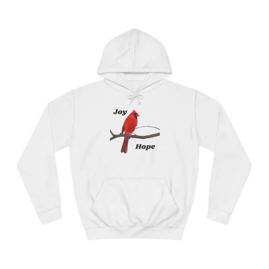 Cardinal - Joy and Hope - Unisex College Hoodie