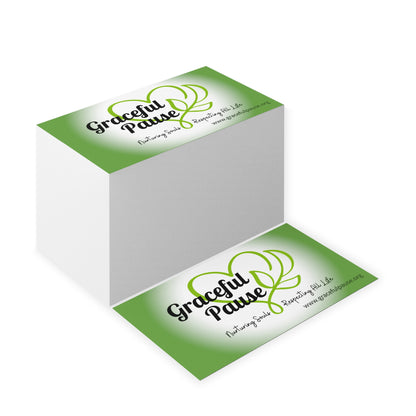 Graceful Pause Logo - Business Cards