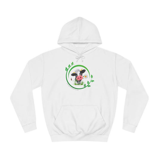 Pleading Cow - Unisex College Hoodie