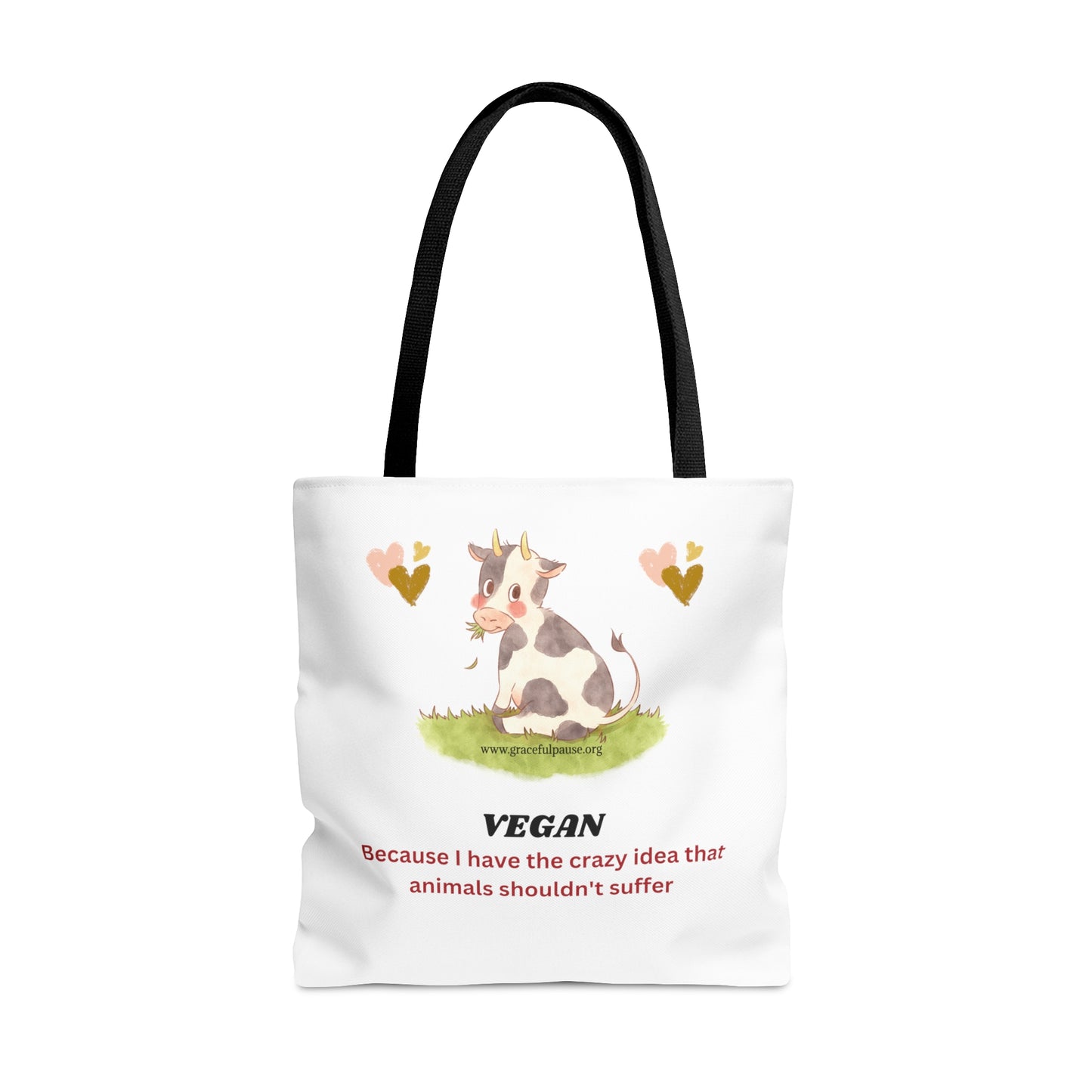 Vegan because... Tote Bag