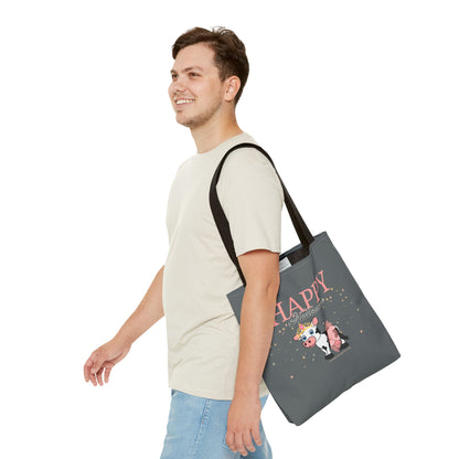 Happy Halloween - Cow - Tote Bag