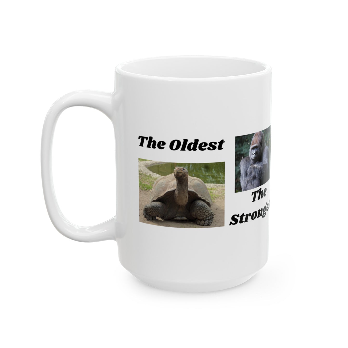 The Oldest, The Strongest, The Largest, are Fueled by Plants - Ceramic Mug, (11oz, 15oz)