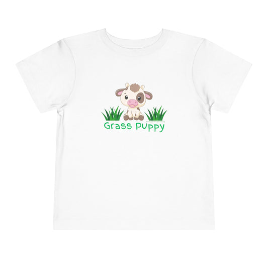 Grass Puppy - Toddler Short Sleeve Tee