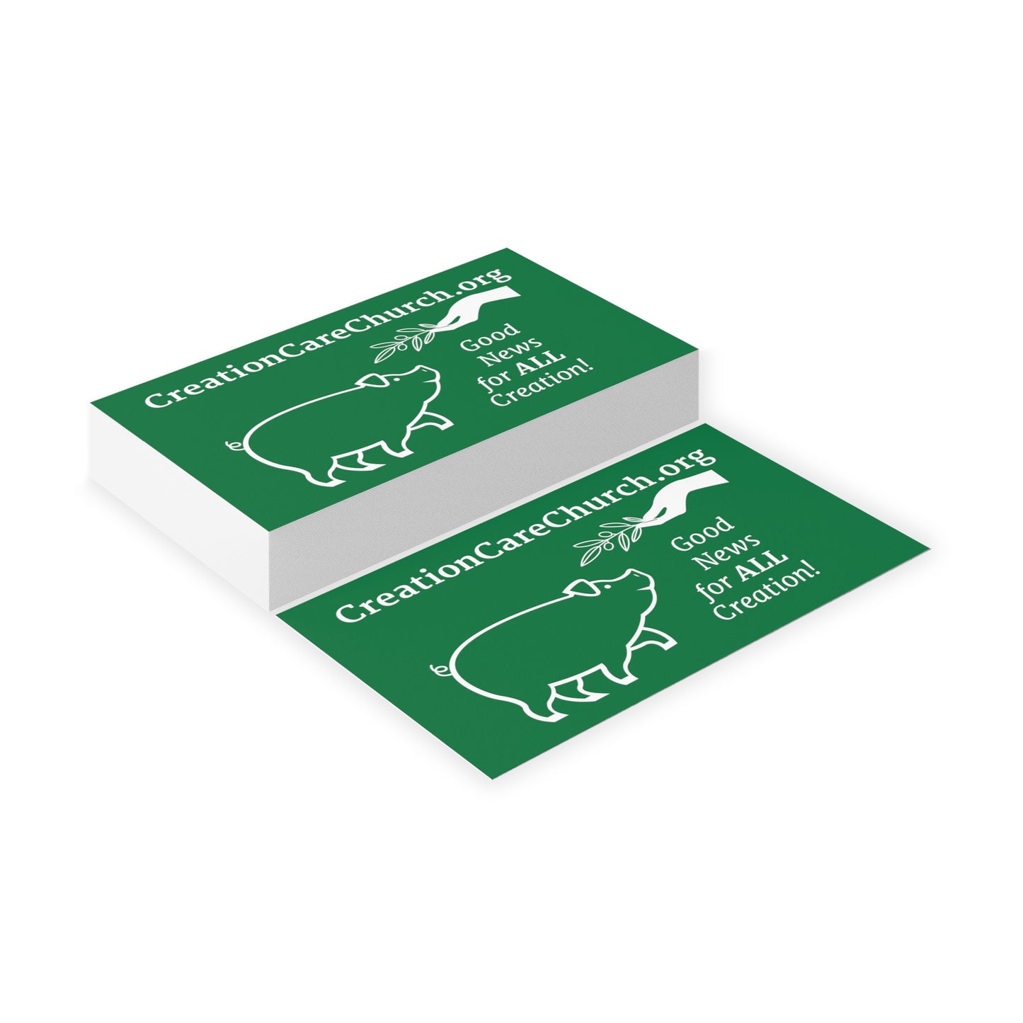 Creation Care Church -  Good News for All Creation - Business Cards