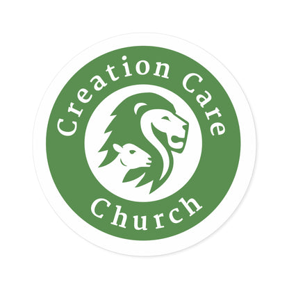 Creation Care Church - Logo Seal - Round Stickers, Indoor\Outdoor