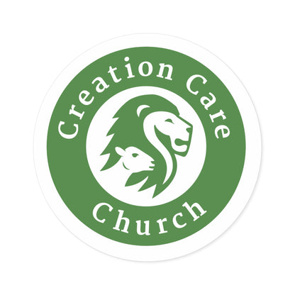 Creation Care Church - Logo Seal - Round Stickers, Indoor\Outdoor