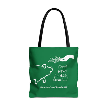 Creation Care Church - Good News for ALL Creation - Tote Bag