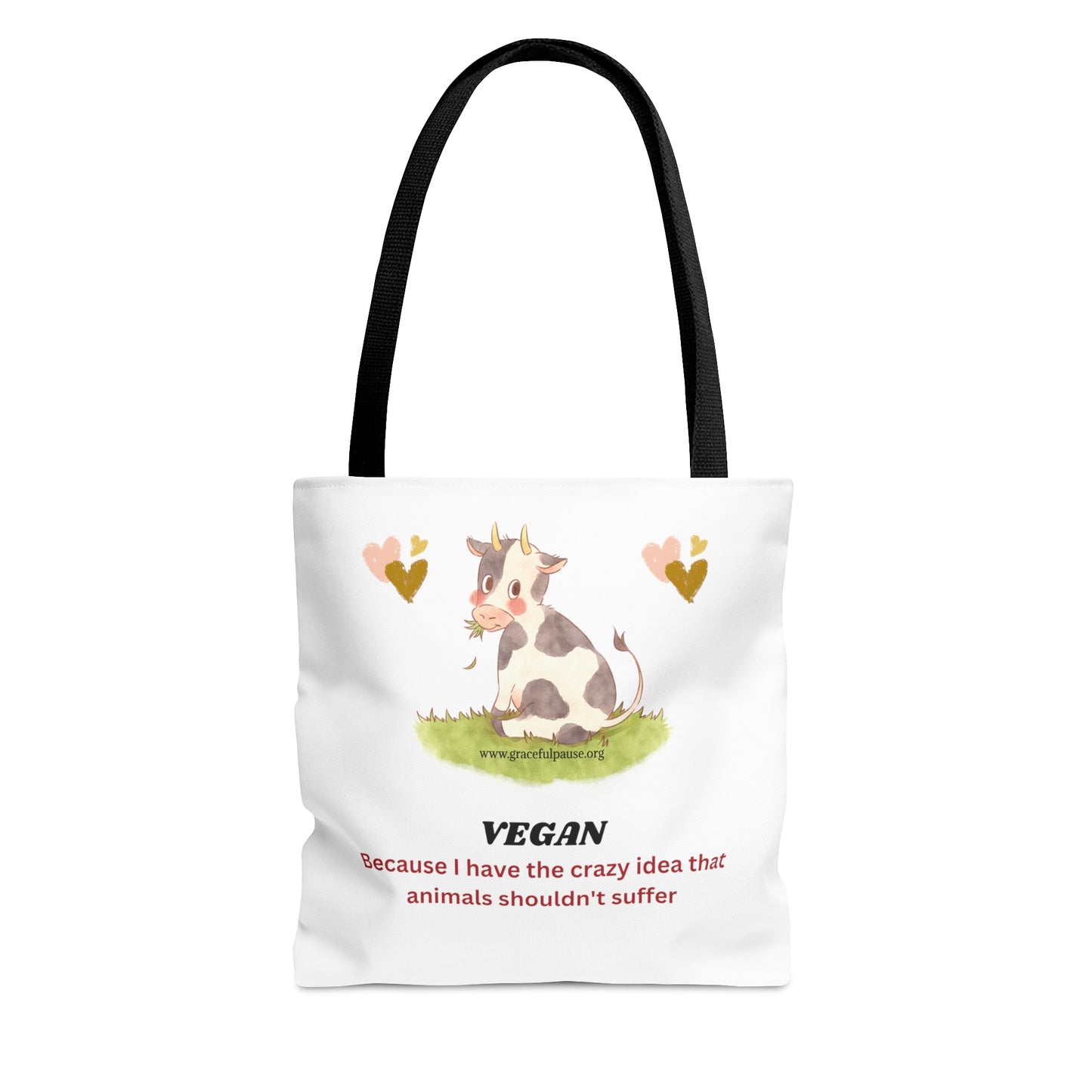 Vegan because... Tote Bag