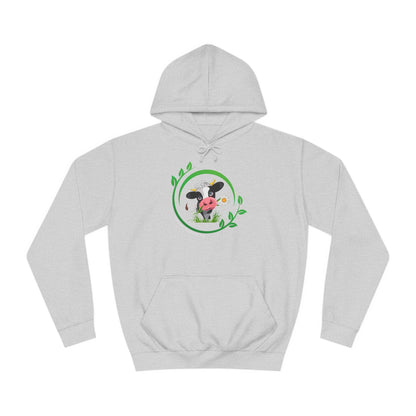 Pleading Cow - Unisex College Hoodie