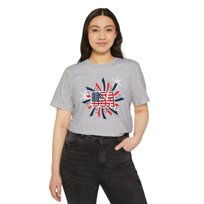 USA - Unisex Recycled Organic T-Shirt