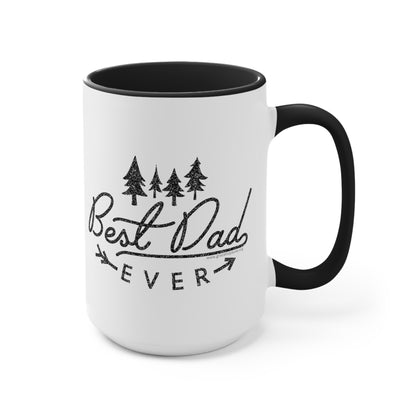 Best dad ever - Accent Mug