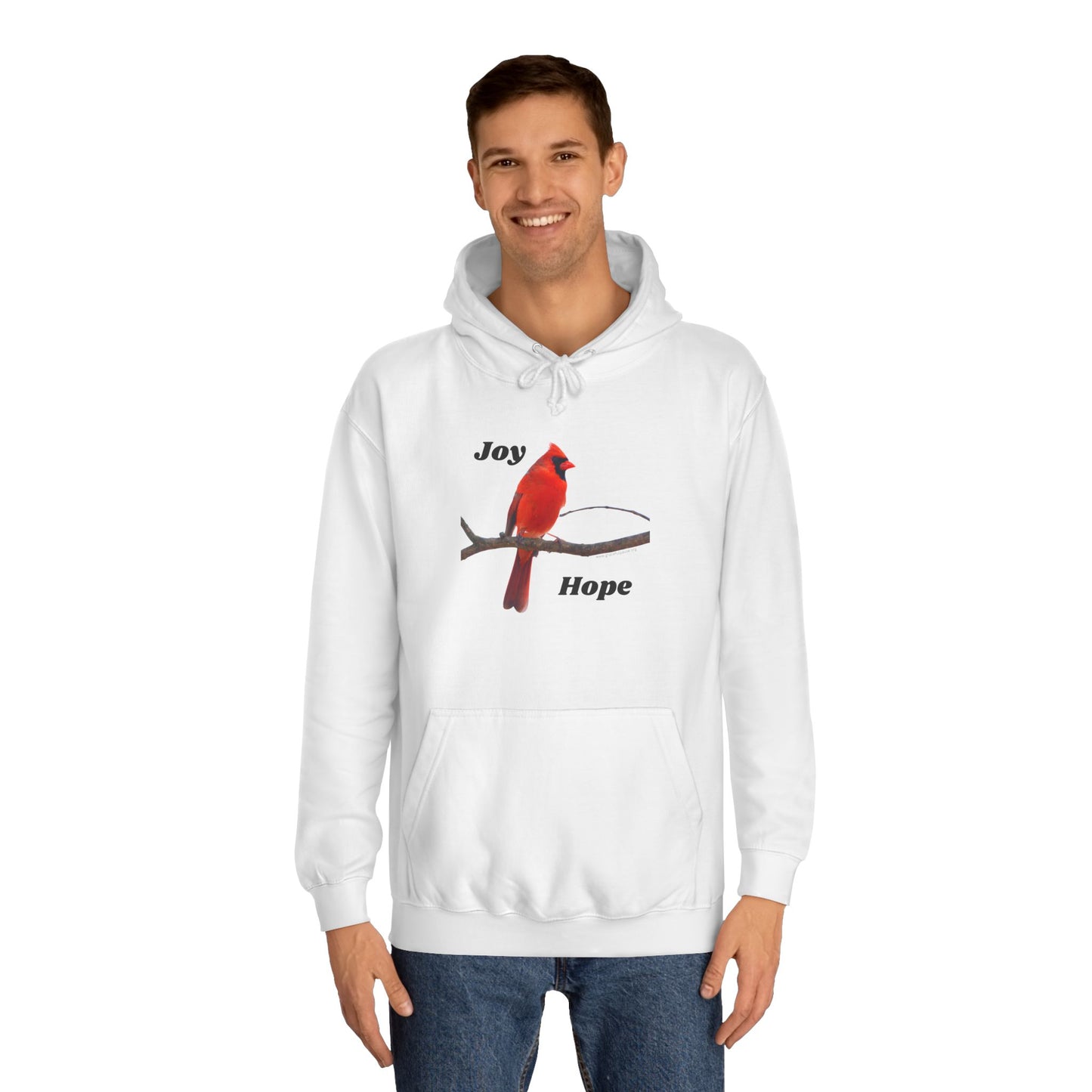 Cardinal - Joy and Hope - Unisex College Hoodie