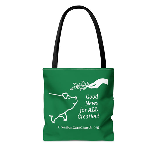 Creation Care Church - Good News for ALL Creation - Tote Bag