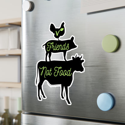 Friends Not Food - indoor/outdoor Kiss-Cut Vinyl Decals