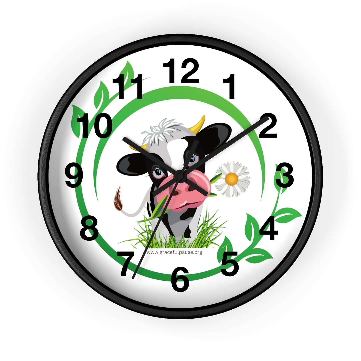 Pleading Cow - Wall Clock