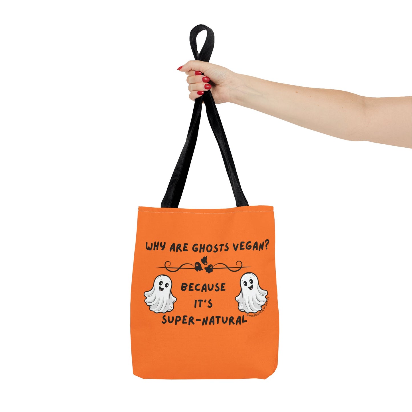 Why are Ghosts Vegan? - Tote Bag