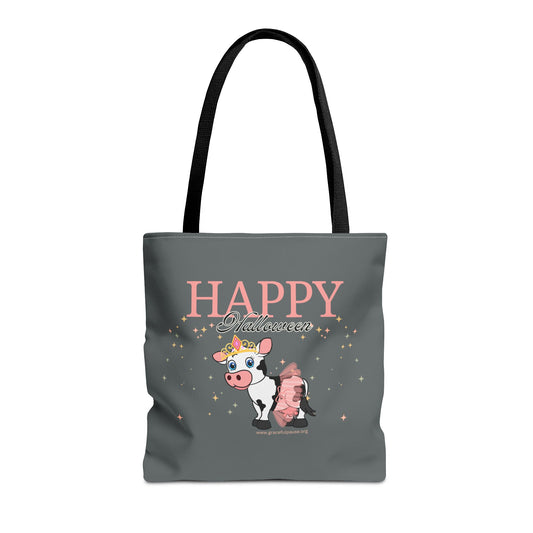 Happy Halloween - Cow - Tote Bag