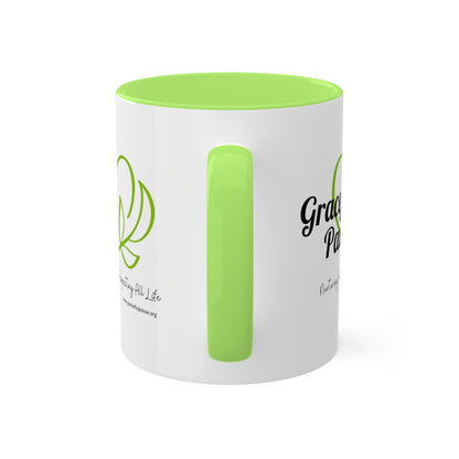 Graceful Pause Logo - Colorful Mugs, 11oz