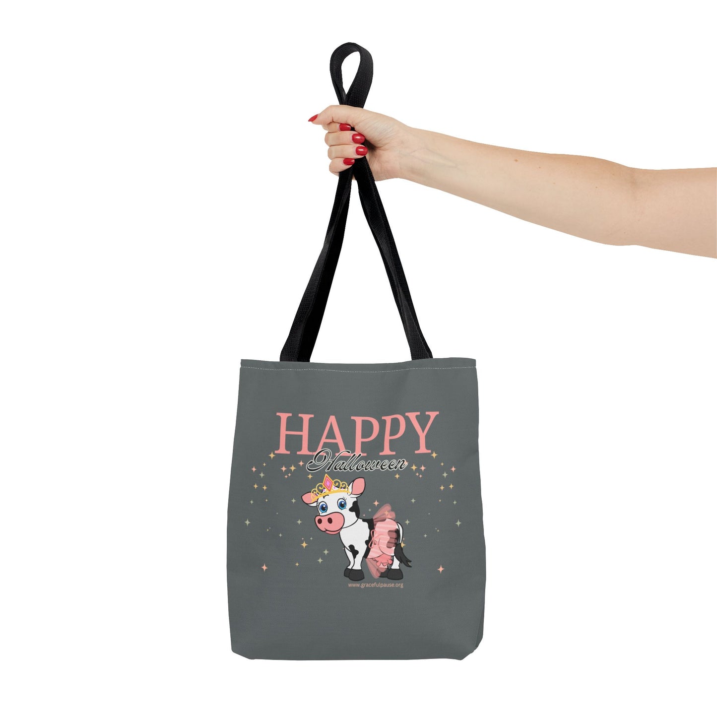 Happy Halloween - Cow - Tote Bag