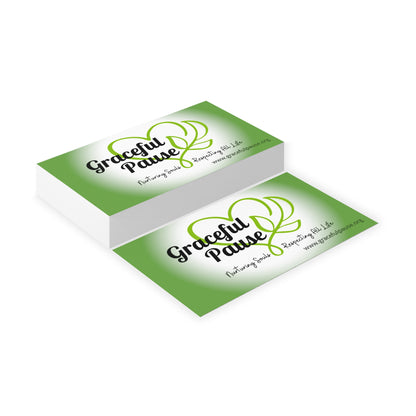 Graceful Pause Logo - Business Cards